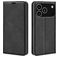 Mobigear Retro Slim iPhone 17 Pro Hoesje Bookcase Portemonnee - Zwart