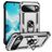 Mobigear Armor Ring Google Pixel 10 Pro XL Hoesje Hardcase Backcover Shockproof met Ringhouder - Zilver