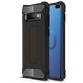 Mobigear Outdoor Samsung Galaxy S10 Plus Hoesje Hardcase Backcover Shockproof - Zwart