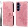 Mobigear Flowers Samsung Galaxy S26 FE Hoesje Bookcase Portemonnee - Roségoud