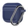 Mobigear Carbon Apple AirPods 3 Hoesje Flexibel Siliconen - Blauw