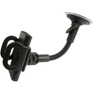 Mobigear Essentials Telefoonhouder Auto Zuignap Klem Universeel - Zwart
