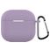 Mobigear Colors Apple AirPods 4 Hoesje Flexibel Siliconen - Paars