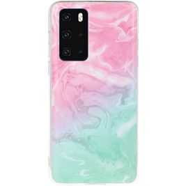 Mobigear Marble Huawei P40 Hoesje Flexibel TPU Backcover