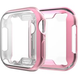 Mobigear Royal Dun Apple Watch - 40 mm Hoesje Flexibel TPU - Roze