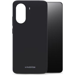 Mobilize Rubber Gelly POCO X7 Pro Hoesje Flexibel TPU Backcover - Zwart
