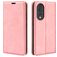 Mobigear Retro Slim HONOR 70 Hoesje Bookcase Portemonnee - Roze