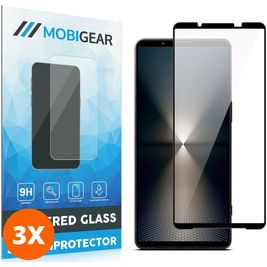 Mobigear Premium Sony Xperia 1 VI Glazen Screenprotector - Case Friendly (3-Pack)