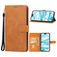 Mobigear Wallet iPhone 16 Hoesje Bookcase Portemonnee - Bruin