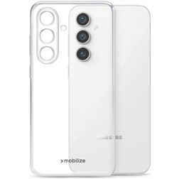 Mobilize Gelly Doorzichtig Samsung Galaxy S23 FE Hoesje Flexibel TPU Backcover - Transparant