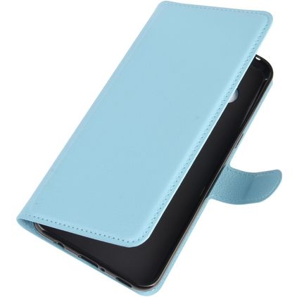 Mobigear Classic LG V60 ThinQ Hoesje Bookcase Portemonnee - Blauw