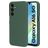 Mobiparts Samsung Galaxy A16 Siliconen Hoesje Backcover - Forest Green