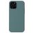 Mobigear Rubber Touch iPhone 13 Siliconen Hoesje Backcover - Pine Green