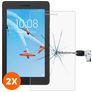 Mobigear Lenovo Tab E7 Glazen Screenprotector - Case Friendly (2-Pack)
