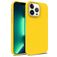 Mobigear Bio iPhone 15 Hoesje Eco Friendly Backcover - Geel