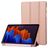 Mobigear Tri-Fold Gel Samsung Galaxy Tab S11 Hoes TPU,Kunstleer - Roségoud