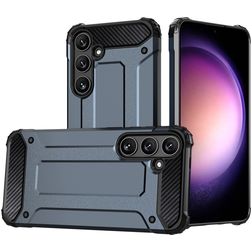 Mobigear Outdoor Samsung Galaxy S24 Hoesje Hardcase Backcover Shockproof - Marineblauw