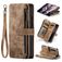 Caseme C30 Samsung Galaxy Z Fold 4 Hoesje Bookcase Portemonnee - Bruin