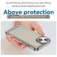 Mobigear Crystal iPhone 15 Hoesje Flexibel TPU Backcover - Grijs