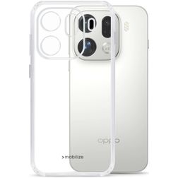Mobilize Gelly Case Doorzichtig OPPO Find X9 Pro Hoesje Flexibel TPU Backcover - Transparant
