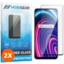 Mobigear Premium Realme C25Y Glazen Screenprotector - Case Friendly - Zwart (2-Pack)