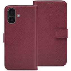 My Style Flex Wallet iPhone 17 Hoesje Bookcase Portemonnee - Bordeaux
