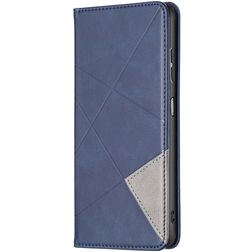 Mobigear Rhombus Slim Nokia G21 Hoesje Bookcase - Blauw