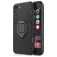 Mobigear Armor Ring iPhone SE (2022) Hoesje Hardcase Backcover Shockproof met Ringhouder - Zwart