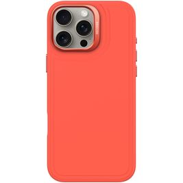 Decoded Stacks iPhone 16 Pro Max Siliconen MagSafe Hoesje Backcover - Tangerine