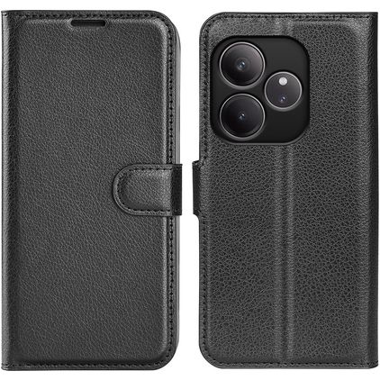 Mobigear Classic Realme GT 6 Hoesje Bookcase Portemonnee - Zwart