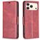 Mobigear Excellent iPhone 17 Pro Hoesje Bookcase Portemonnee - Rood