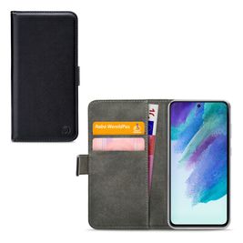 Mobilize Classic Gelly Wallet Samsung Galaxy S21 FE Hoesje Bookcase Portemonnee - Zwart