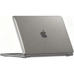 Mobigear Crystal Case MacBook Neo 13 Inch (2026) Hoes Hardshell Laptopcover MacBook Case - Grijs - Model A3404