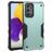 Mobigear Non-slip Armor Samsung Galaxy A73 Hoesje Hardcase Backcover Shockproof - Zwart / Turquoise