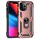 Mobigear Armor Ring iPhone 13 Pro Max Hoesje Hardcase Backcover Shockproof met Ringhouder - Roségoud