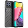 Mobigear Groove Samsung Galaxy M53 Hoesje Flexibel TPU Backcover - Zwart