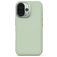 Decoded Stacks iPhone 16 Siliconen MagSafe Hoesje Backcover - Mist Green