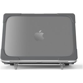 Mobigear Shockproof MacBook Pro 16 Inch (2019-2020) Hoes Hardshell Laptopcover MacBook Case - Zwart - Model A2141