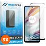 Mobigear Premium Motorola Moto G60 Glazen Screenprotector - Case Friendly - Zwart (3-Pack)