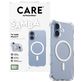 CARE by PanzerGlass Fashionable Doorzichtig iPhone 17 Siliconen MagSafe Hoesje Backcover - Transparant