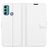 Mobigear Classic Motorola Moto G60 Hoesje Bookcase Portemonnee - Wit