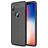 Mobigear Luxury iPhone XS Max Hoesje Flexibel TPU Backcover - Zwart