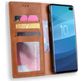 Mobigear Sensation Samsung Galaxy S10 Plus Hoesje Bookcase Portemonnee - Cognac