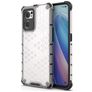 Mobigear Honeycomb OPPO Find X5 Lite Hoesje Hardcase Backcover Shockproof - Wit