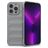 Mobigear Bumpy iPhone 14 Pro Max Hoesje Flexibel TPU Backcover - Grijs