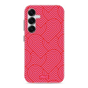 MIO Samsung Galaxy S25 MagSafe Hoesje Hardcase Backcover - Wild Hearts