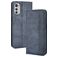 Mobigear Sensation Motorola Moto E32s Hoesje Bookcase Portemonnee - Blauw