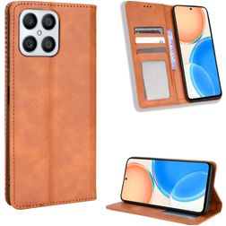 Mobigear Sensation HONOR X8 Hoesje Bookcase Portemonnee - Bruin