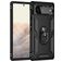 Mobigear Armor Ring Google Pixel 6 Hoesje Hardcase Backcover Shockproof met Ringhouder - Zwart