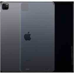 Mobigear Basics Dunne iPad Pro 12.9 Inch (2021) Hoes Flexibel TPU Backcover - Transparant